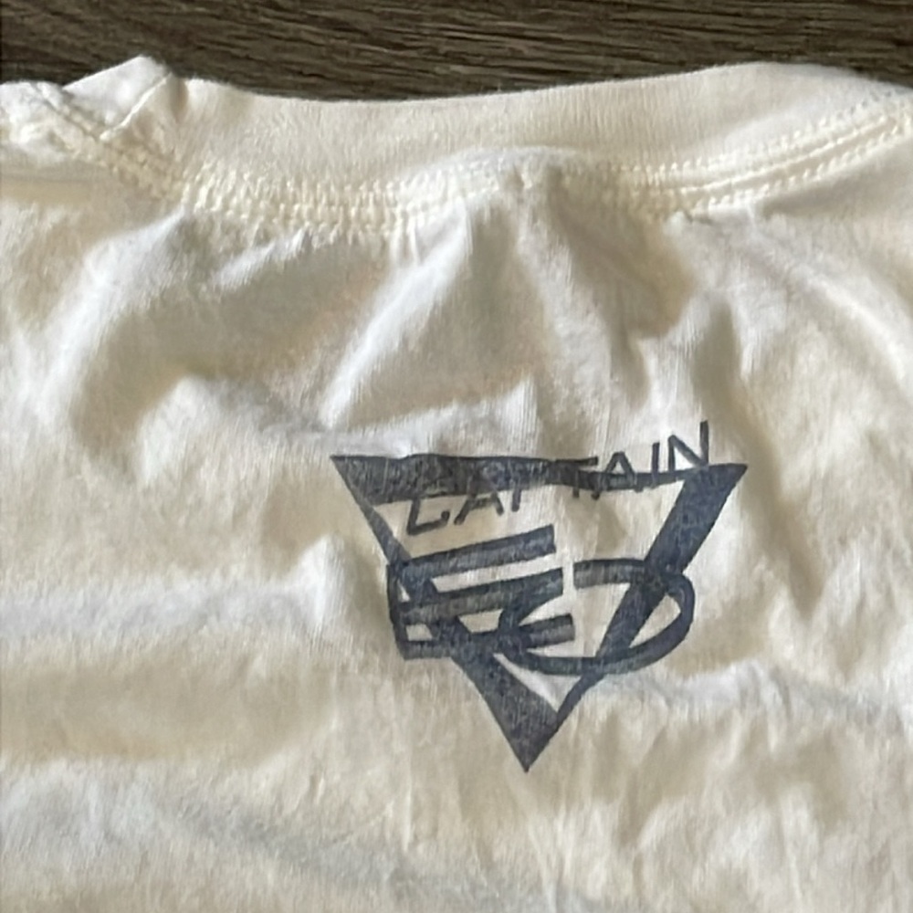 🩷Disney Parks authentic Captain EO white T-shirt  Disneyland Michael Jackson - Picture 2 of 4